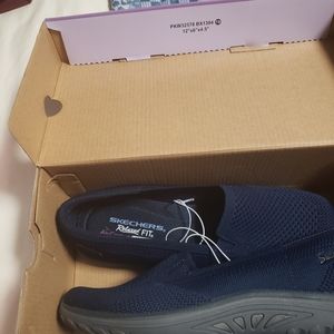 Skechers with air cooled memory foam relaxed fit
